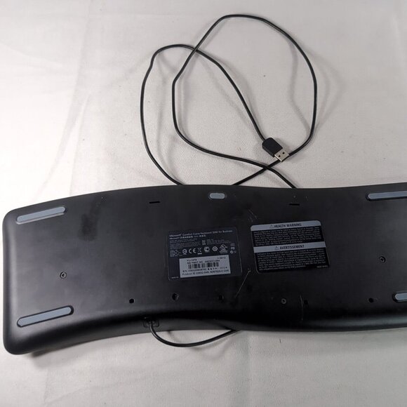 Microsoft Comfort Curve 3000 for Business Ergonomic Wired Keyboard TESTED WORKS - Picture 8 of 10